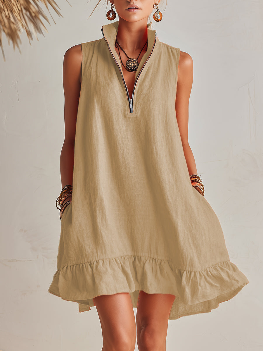 Susi | Abito Mini in Cotone e Lino