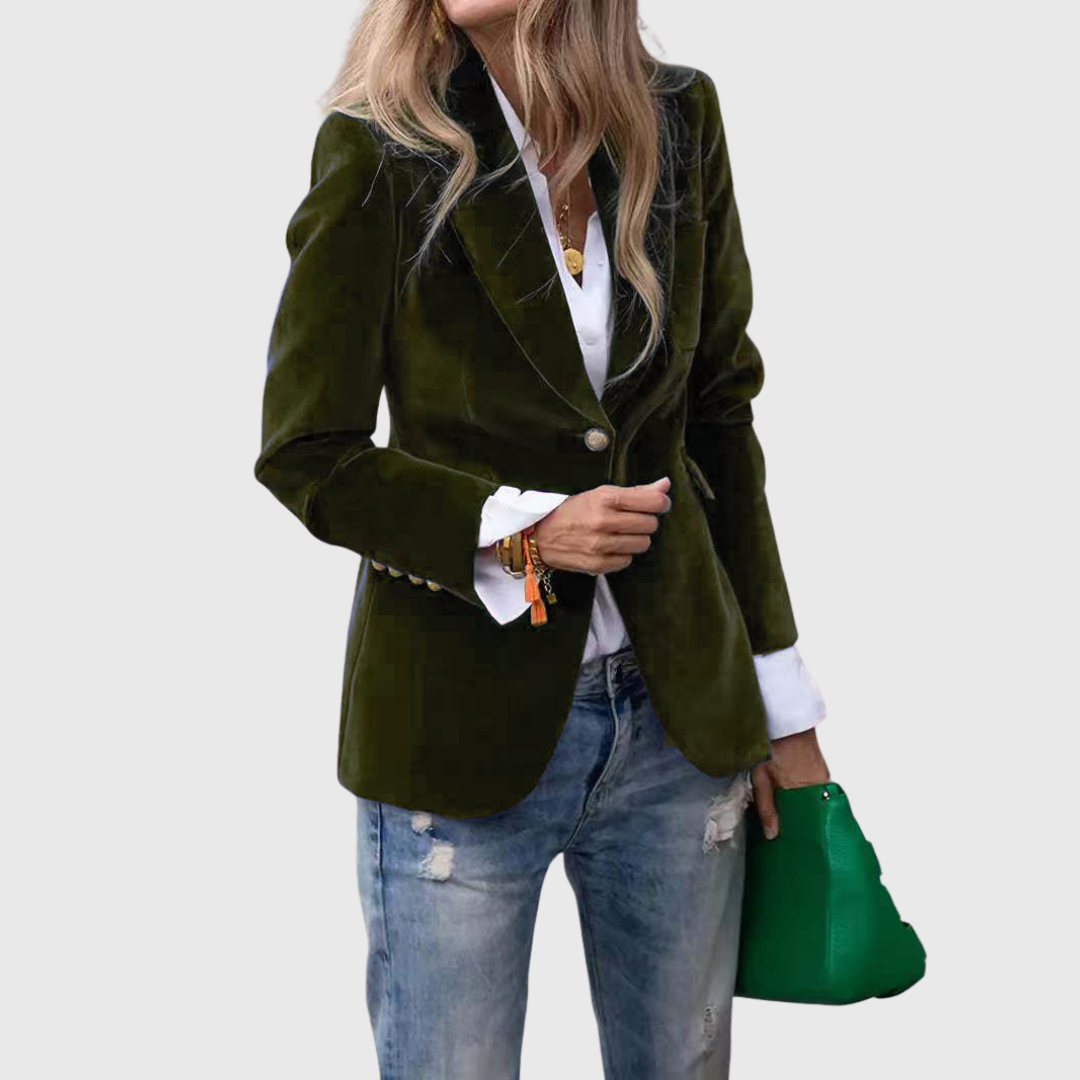 Alessia – Blazer elegante con un bottone