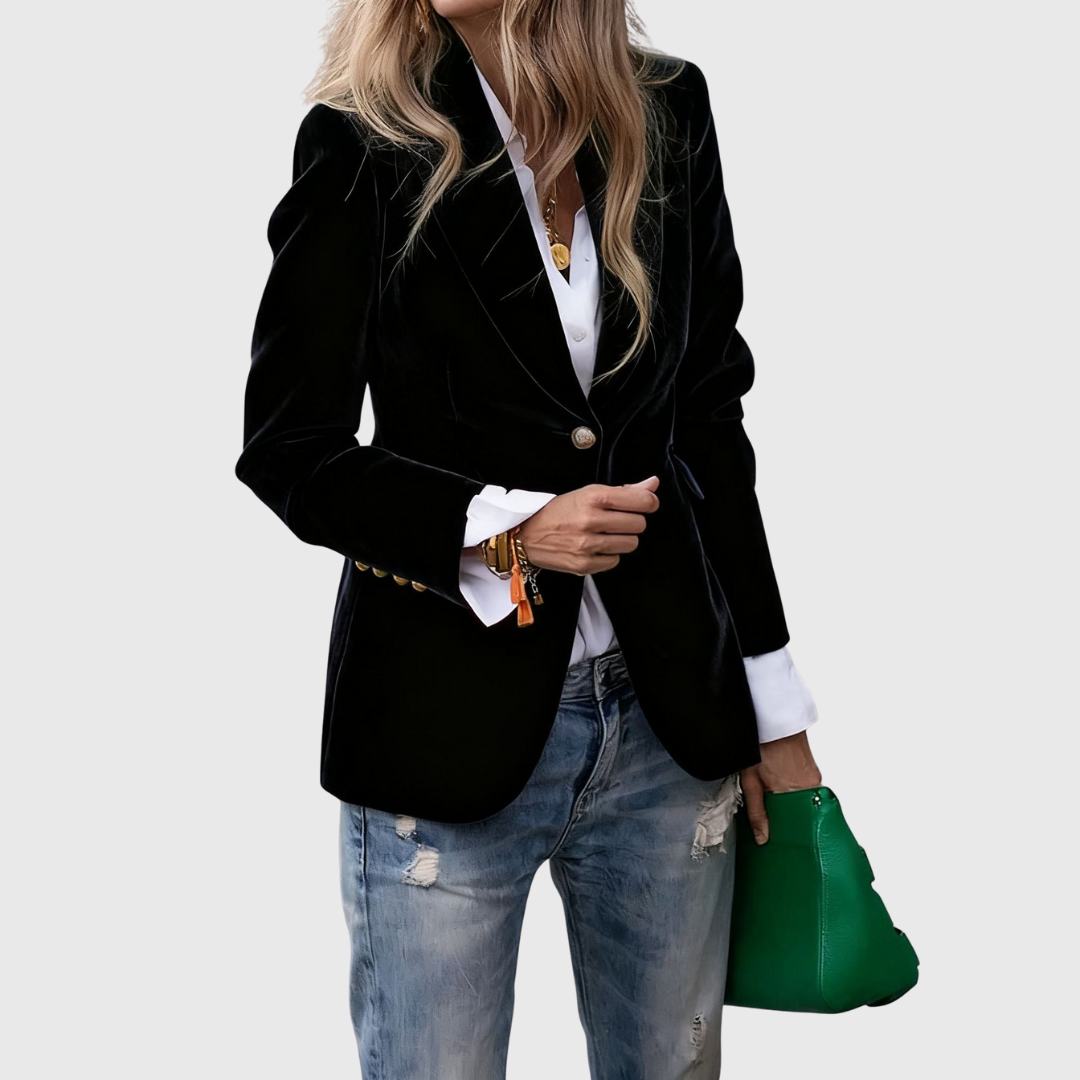 Alessia – Blazer elegante con un bottone