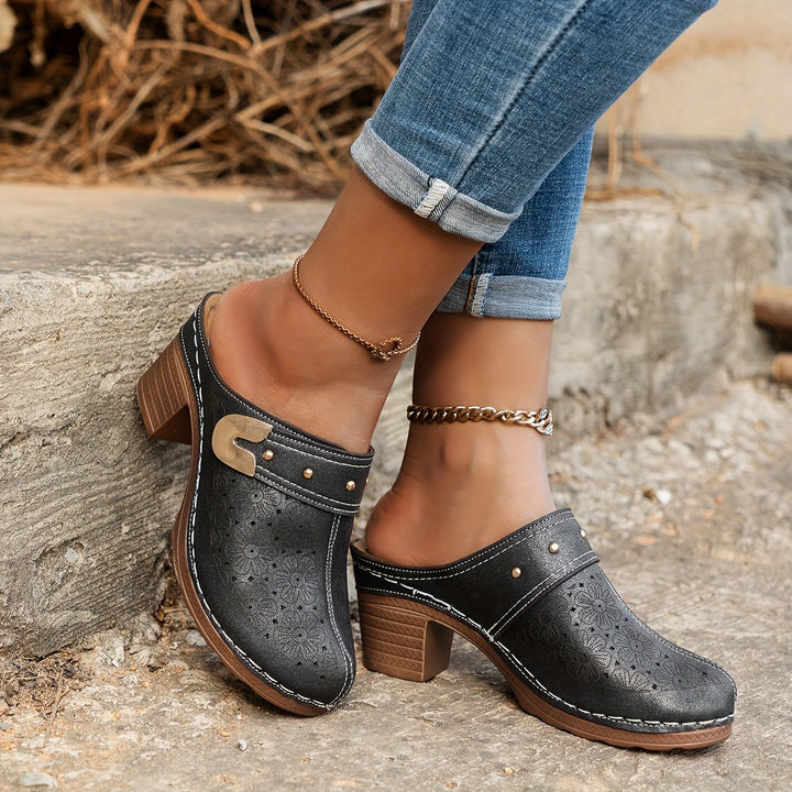 Sandali Capri con tacco Comfort