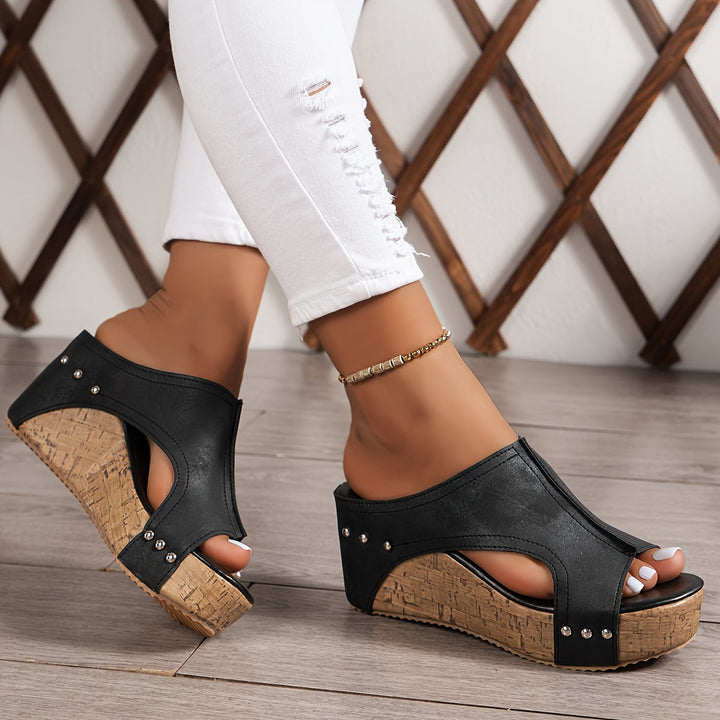 Sandalo Wild Grace con tacco comfort