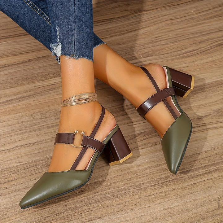Sandalo Roma a tacco comfort