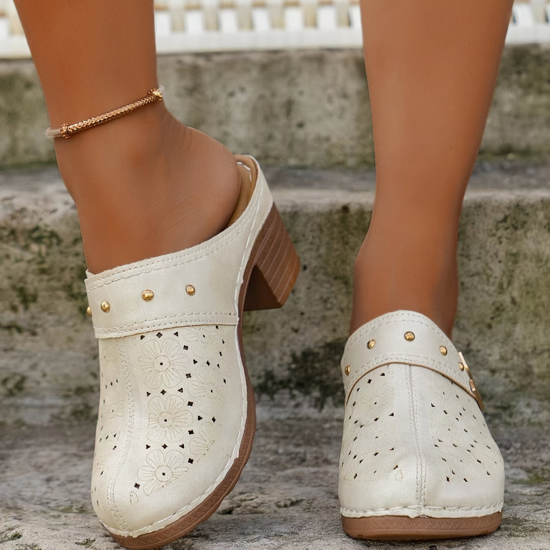 Sandali Capri con tacco Comfort