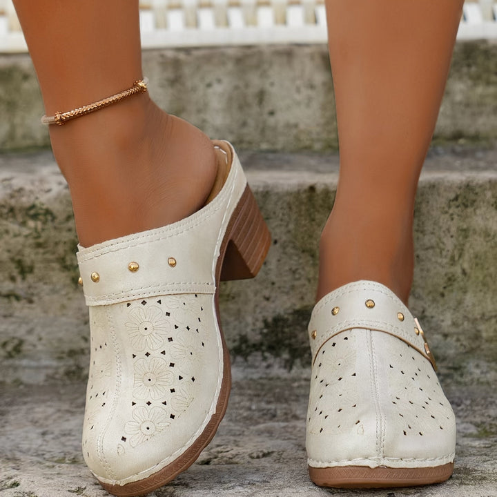 Sandali Capri con tacco Comfort