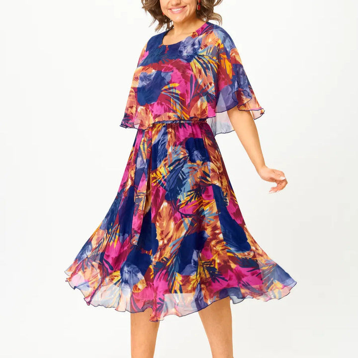BARBARA | ABITO IN CHIFFON COMODO ED ELEGANTE