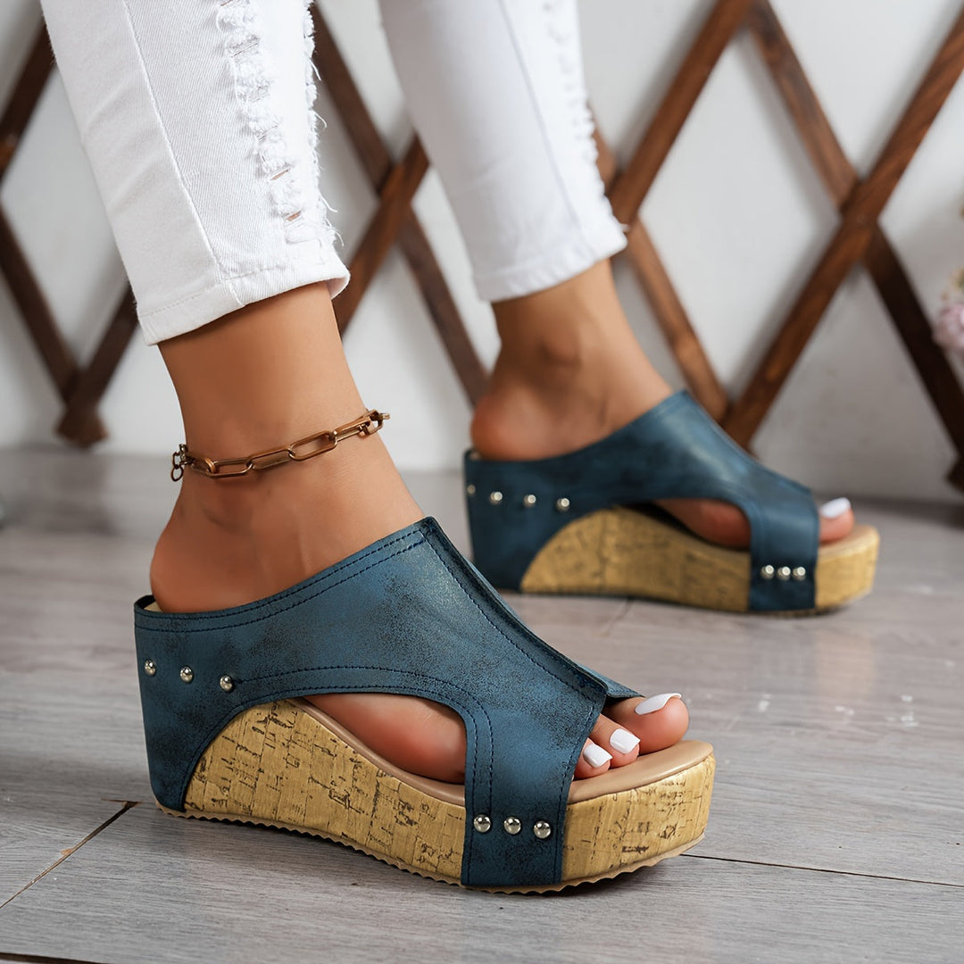Sandalo Wild Grace con tacco comfort