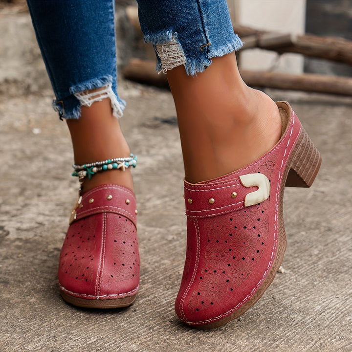 Sandali Capri con tacco Comfort
