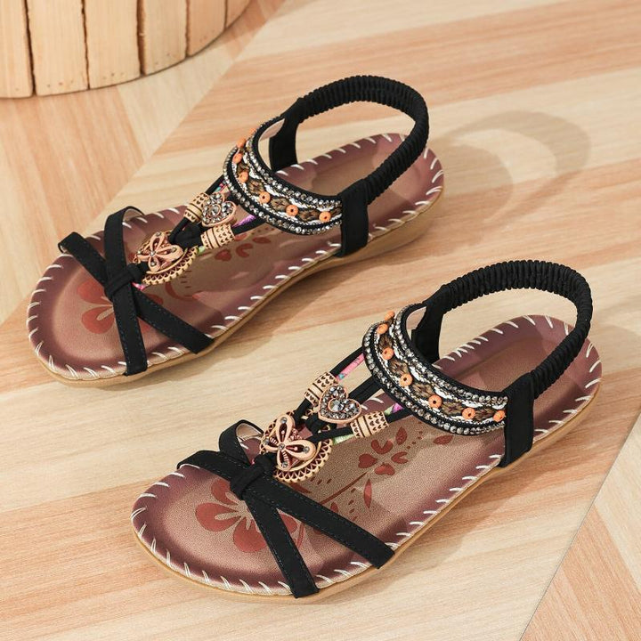 Nora™ | Sandali ortopedici in stile Ibiza per comfort ed eleganza