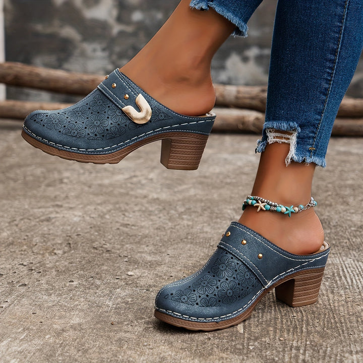 Sandali Capri con tacco Comfort