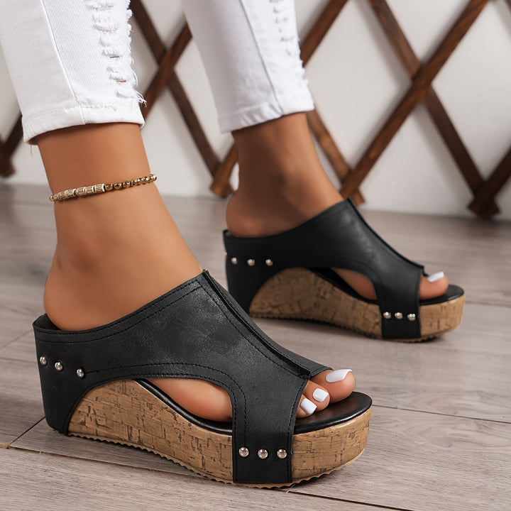 Sandalo Wild Grace con tacco comfort