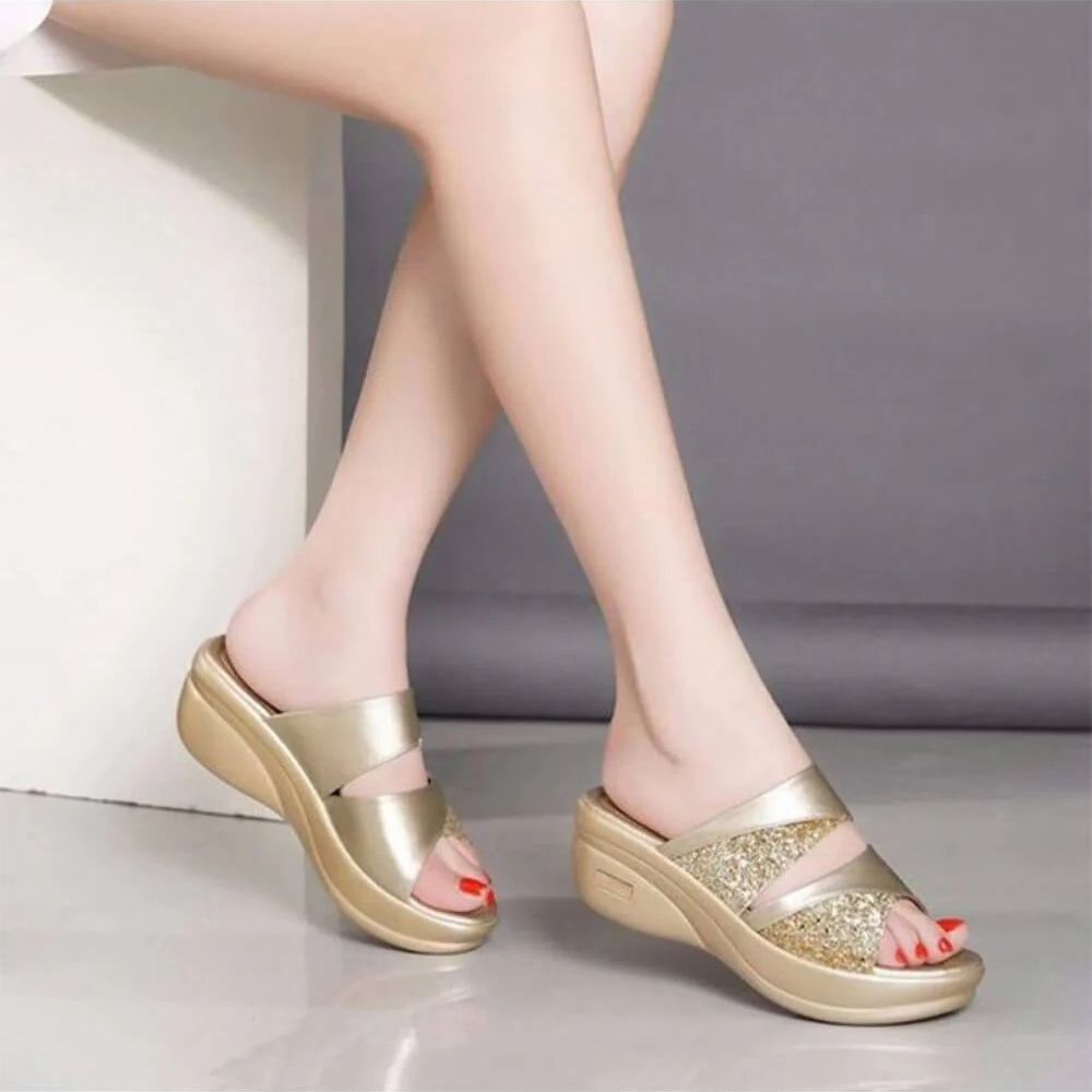 Sandalo Ginevra con suola piattaforma comfort