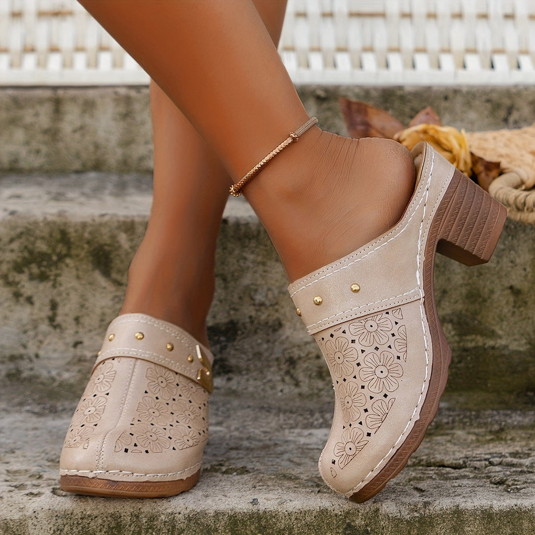Sandali Capri con tacco Comfort