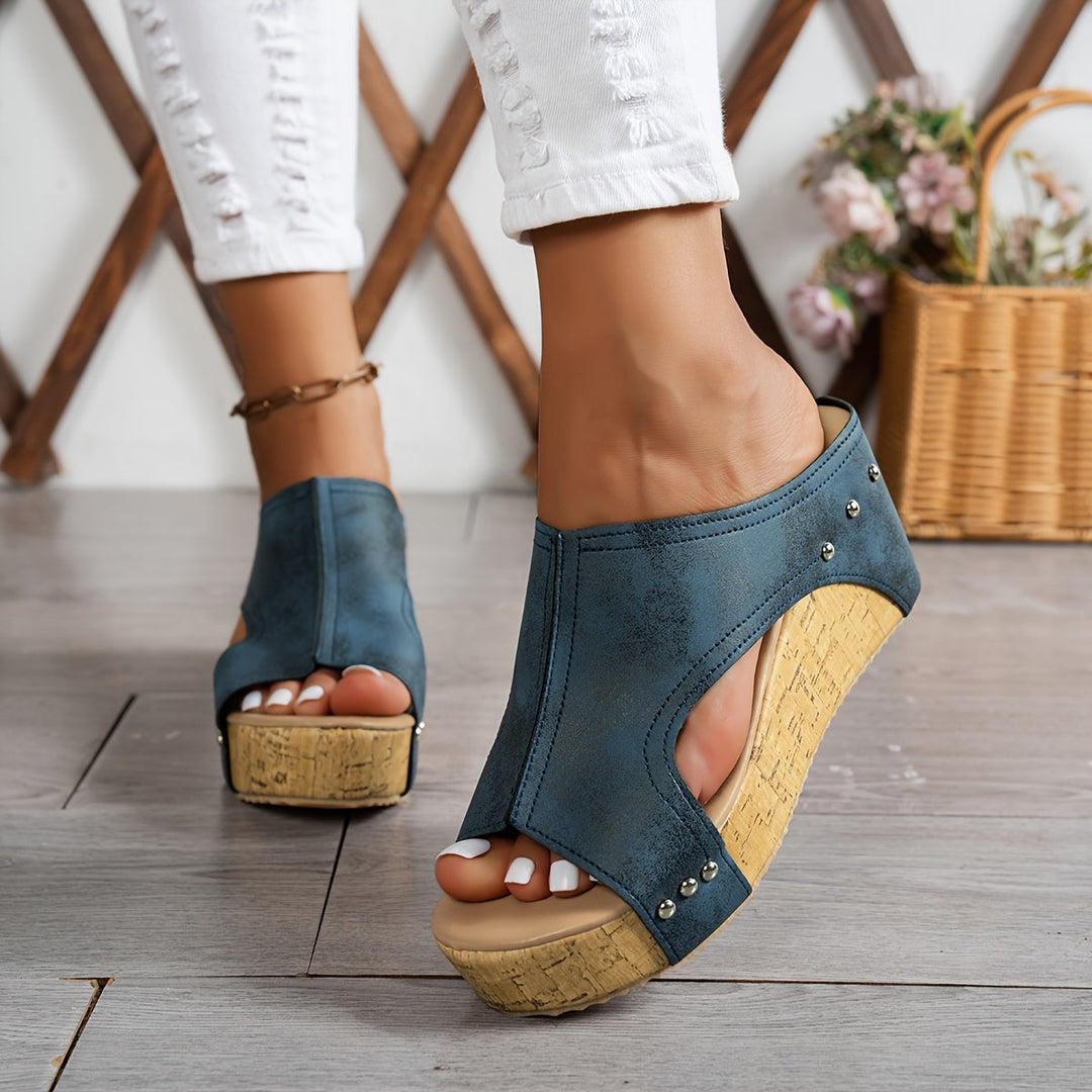 Sandalo Wild Grace con tacco comfort
