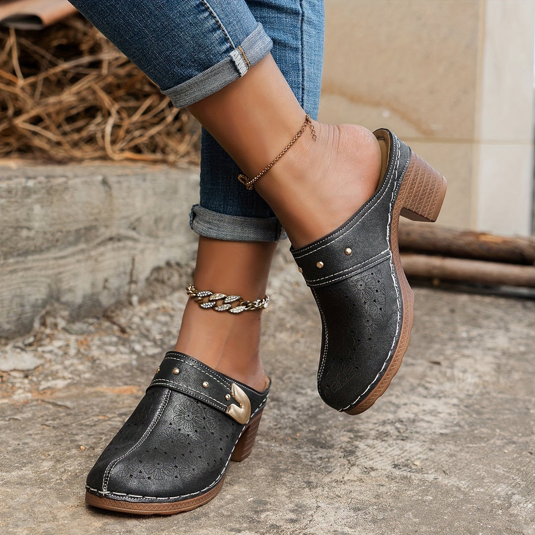 Sandali Capri con tacco Comfort
