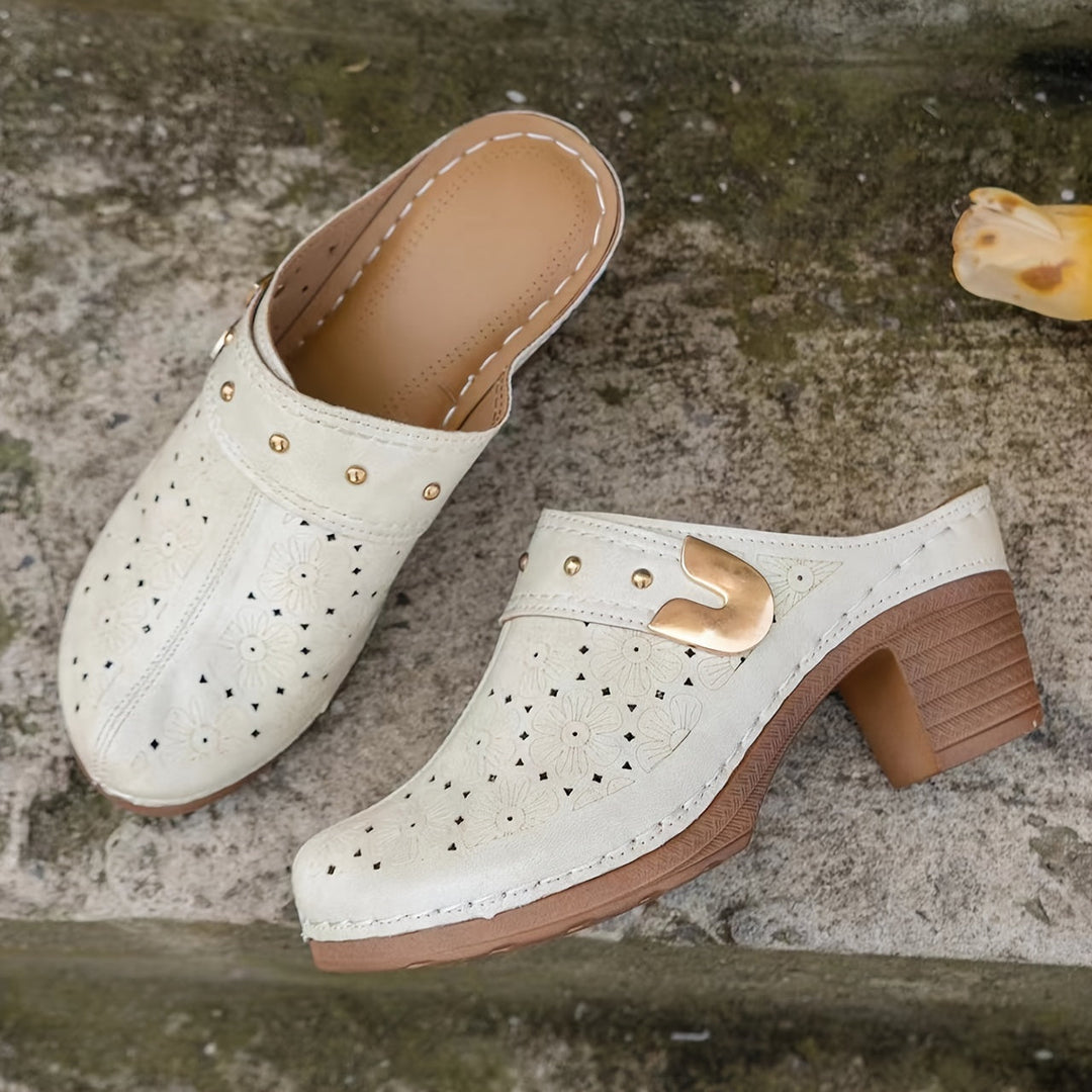 Sandali Capri con tacco Comfort