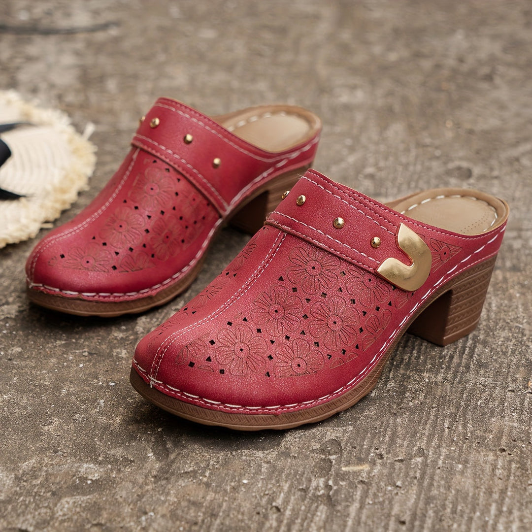 Sandali Capri con tacco Comfort