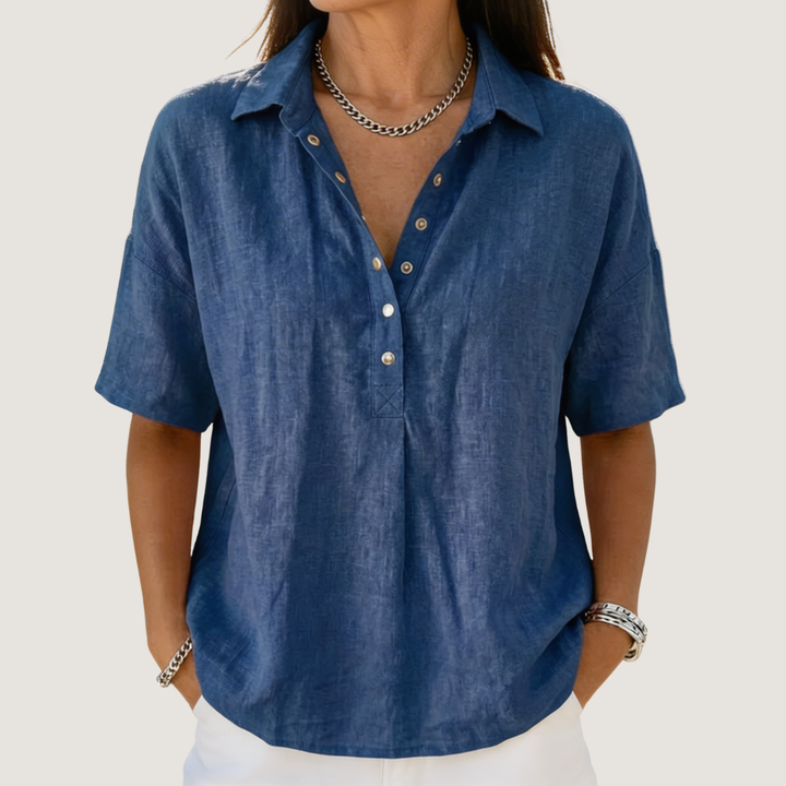 Willow | Blusa con colletto e bottoni