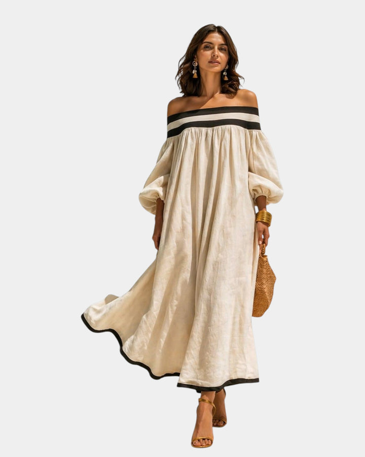 Cindy | Abito maxi con spalle scoperte
