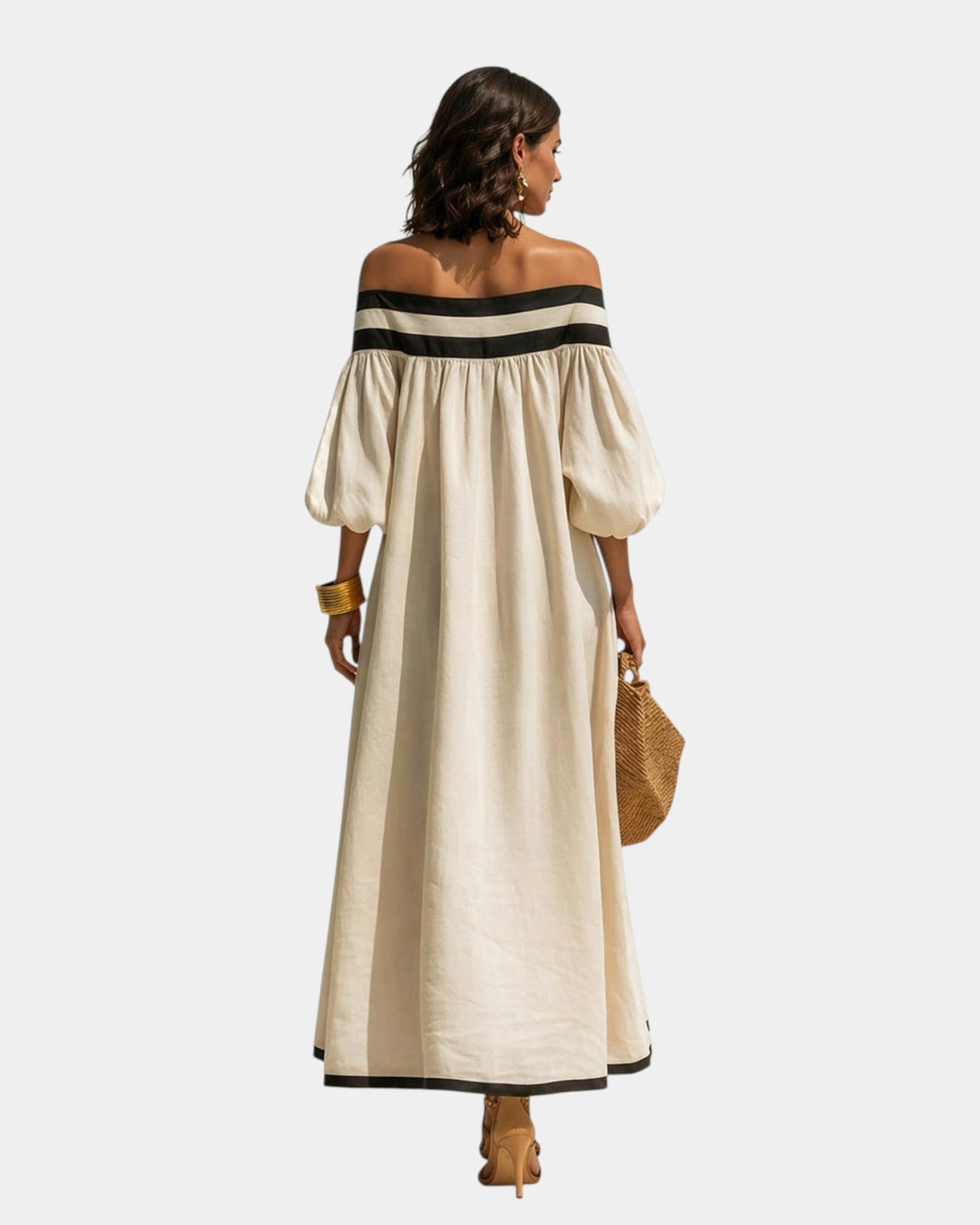 Cindy | Abito maxi con spalle scoperte