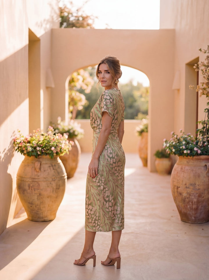 JILL | Vestito elegante in tessuto leggero e fluido