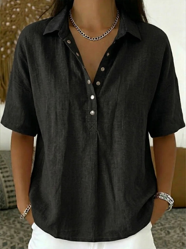 Willow | Blusa con colletto e bottoni