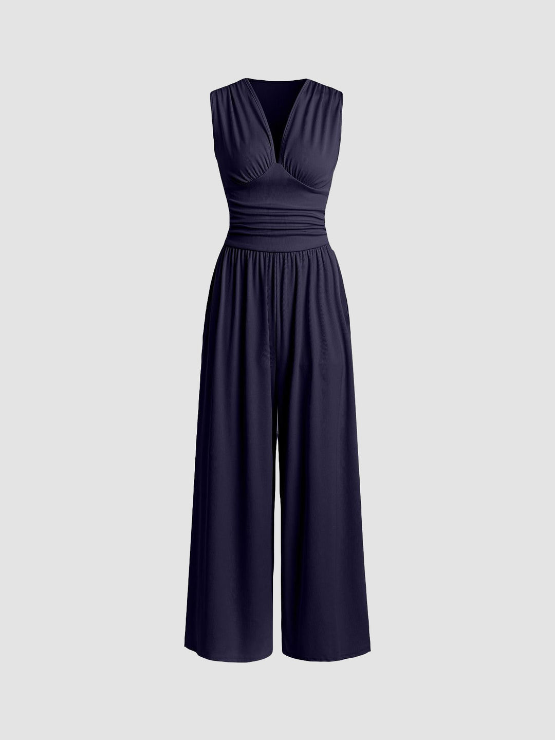 Tina | Tuta elegante senza maniche con pantaloni ampi