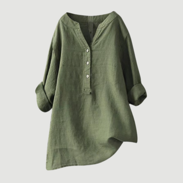 Lena™ – Camicia leggera e comoda con bottoni