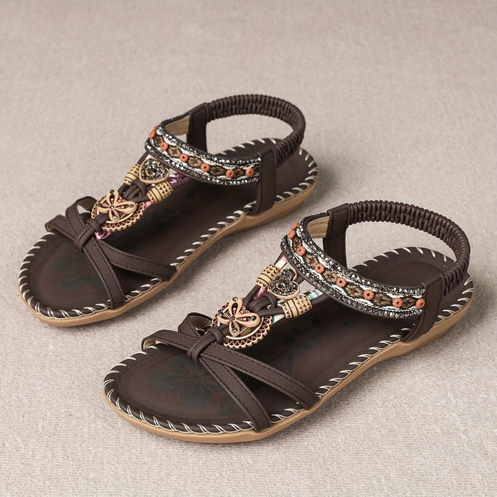 Nora™ | Sandali ortopedici in stile Ibiza per comfort ed eleganza