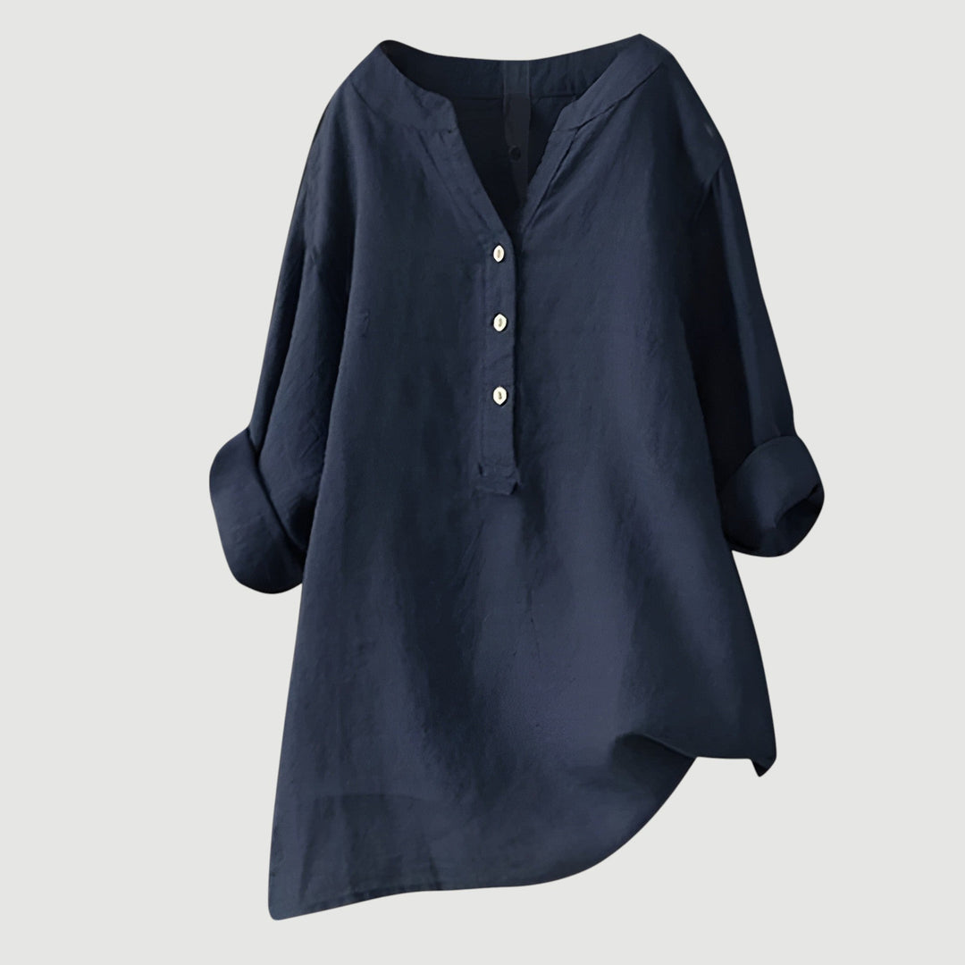 Lena™ – Camicia leggera e comoda con bottoni