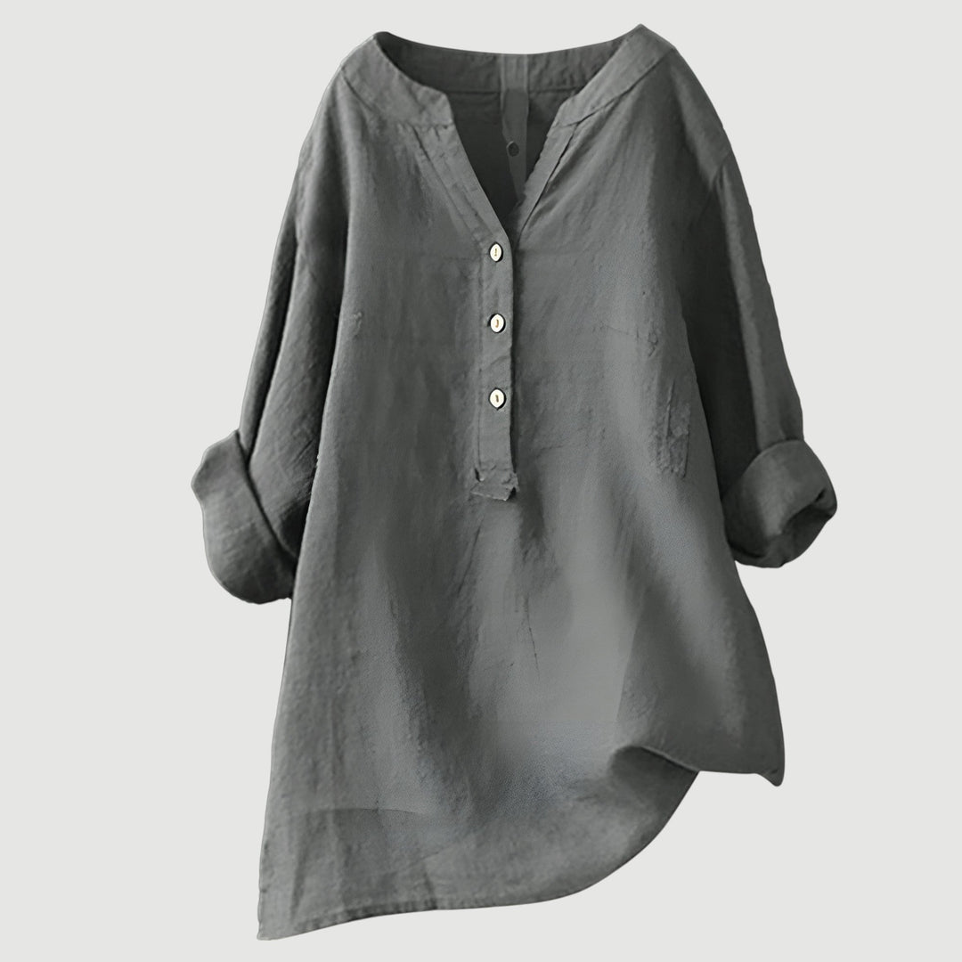 Lena™ – Camicia leggera e comoda con bottoni