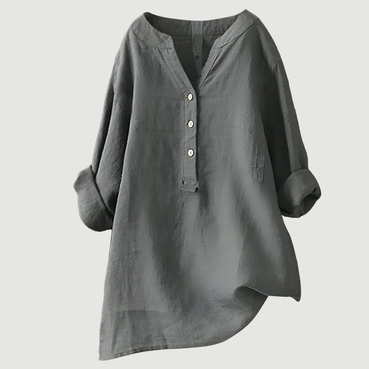 Lena™ – Camicia leggera e comoda con bottoni