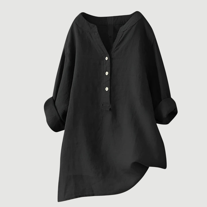 Lena™ – Camicia leggera e comoda con bottoni