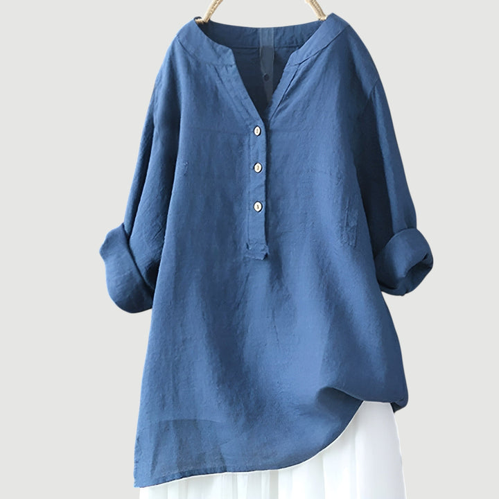Lena™ – Camicia leggera e comoda con bottoni