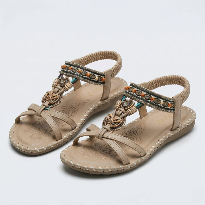 Nora™ | Sandali ortopedici in stile Ibiza per comfort ed eleganza