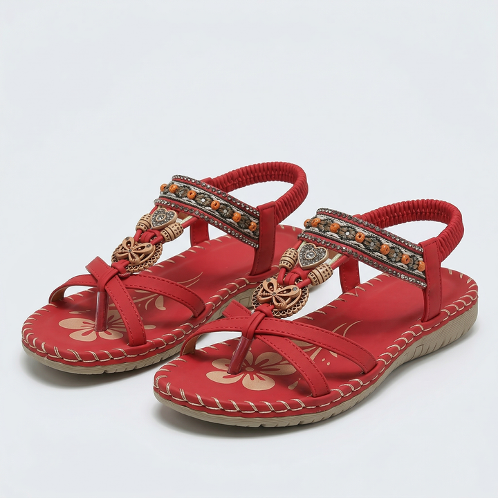 Nora™ | Sandali ortopedici in stile Ibiza per comfort ed eleganza