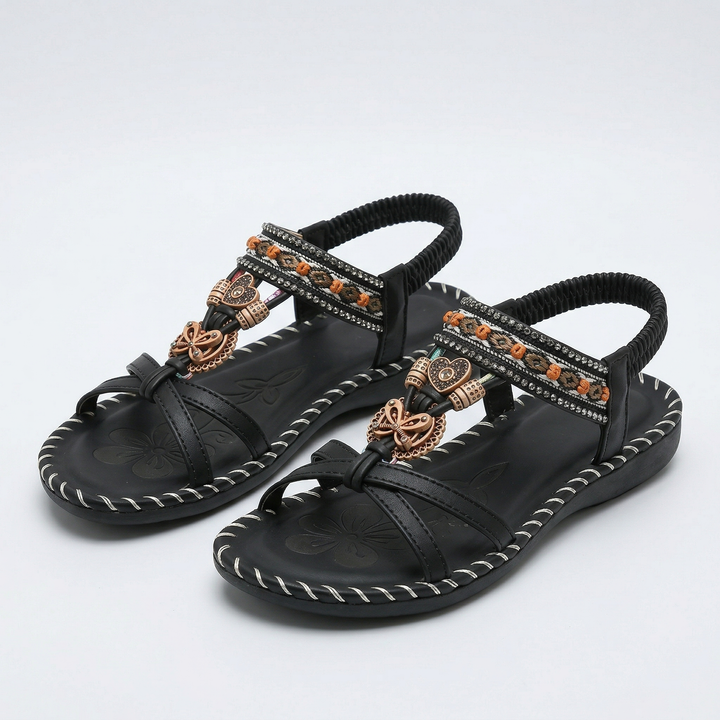 Nora™ | Sandali ortopedici in stile Ibiza per comfort ed eleganza