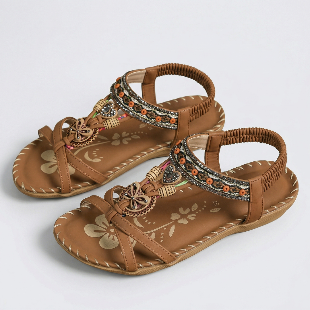 Nora™ | Sandali ortopedici in stile Ibiza per comfort ed eleganza