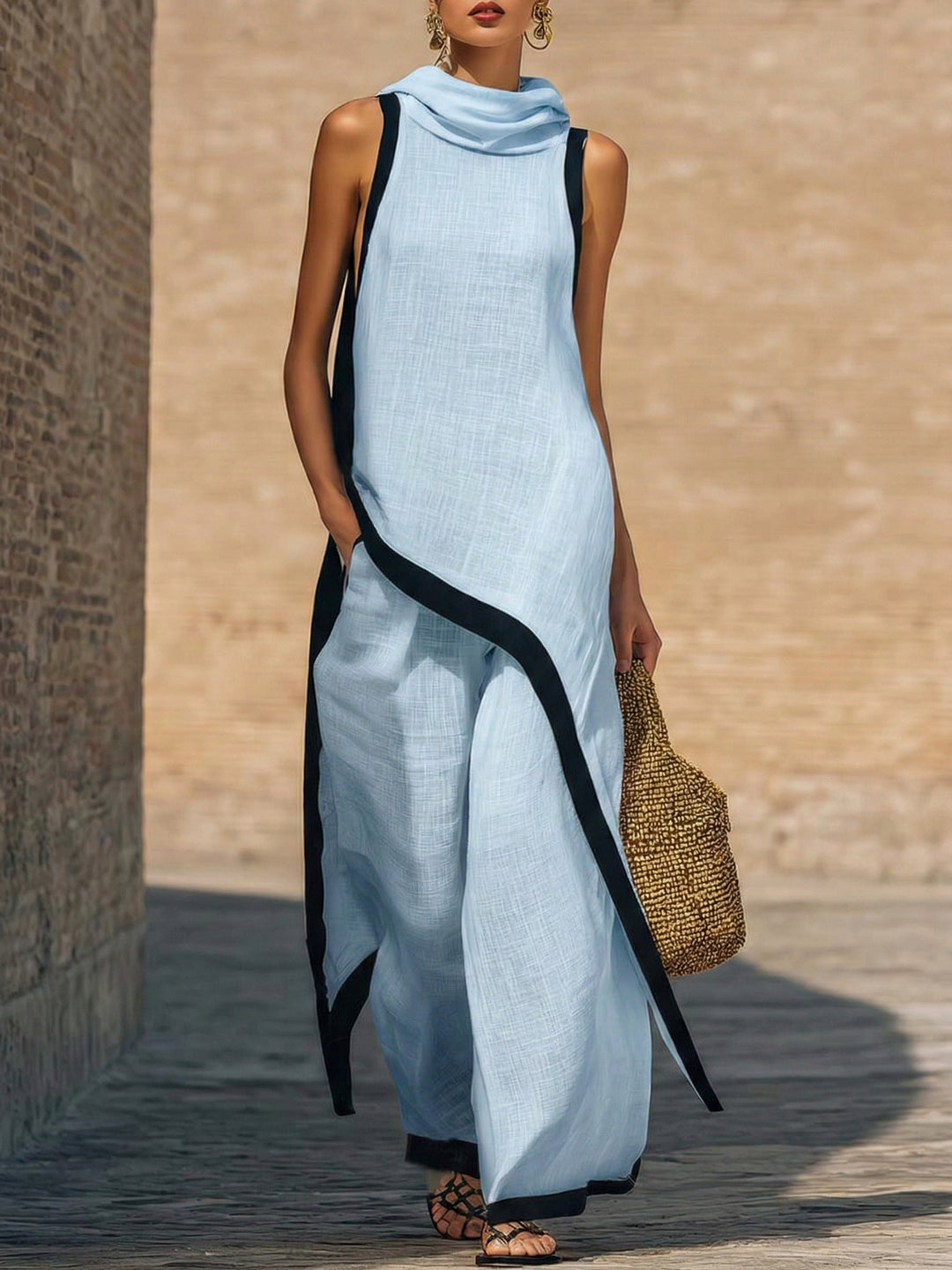 Kiara | Completo leggero due pezzi elegante