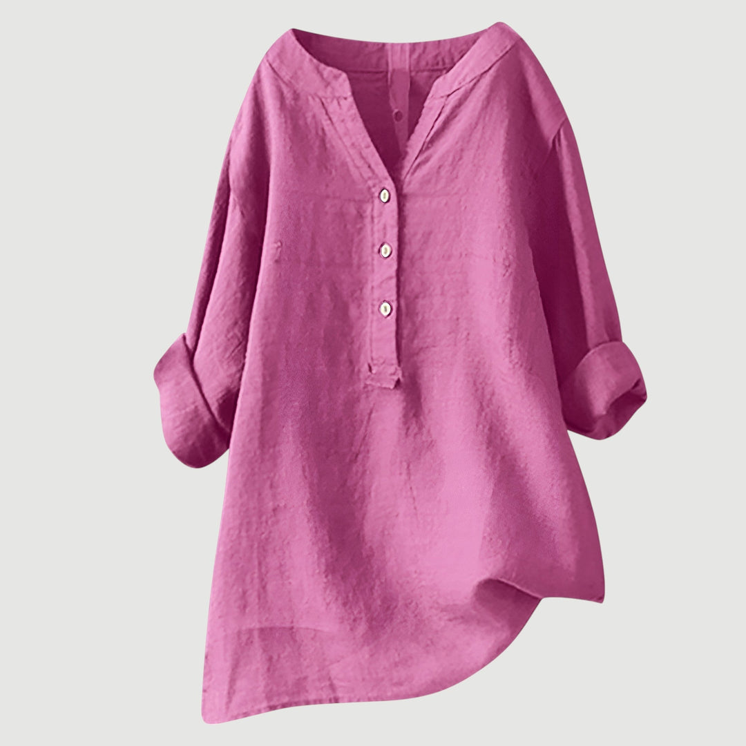 Lena™ – Camicia leggera e comoda con bottoni